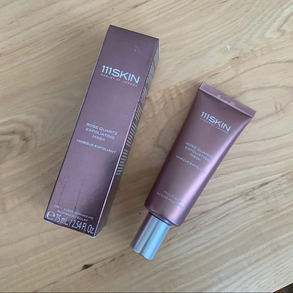 *NIB* 111SKIN Rose Quartz Exfoliating Face Mask - Picture 3 of 9